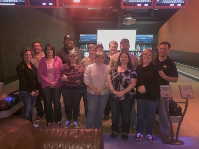 Mannor Group Goes Bowling 